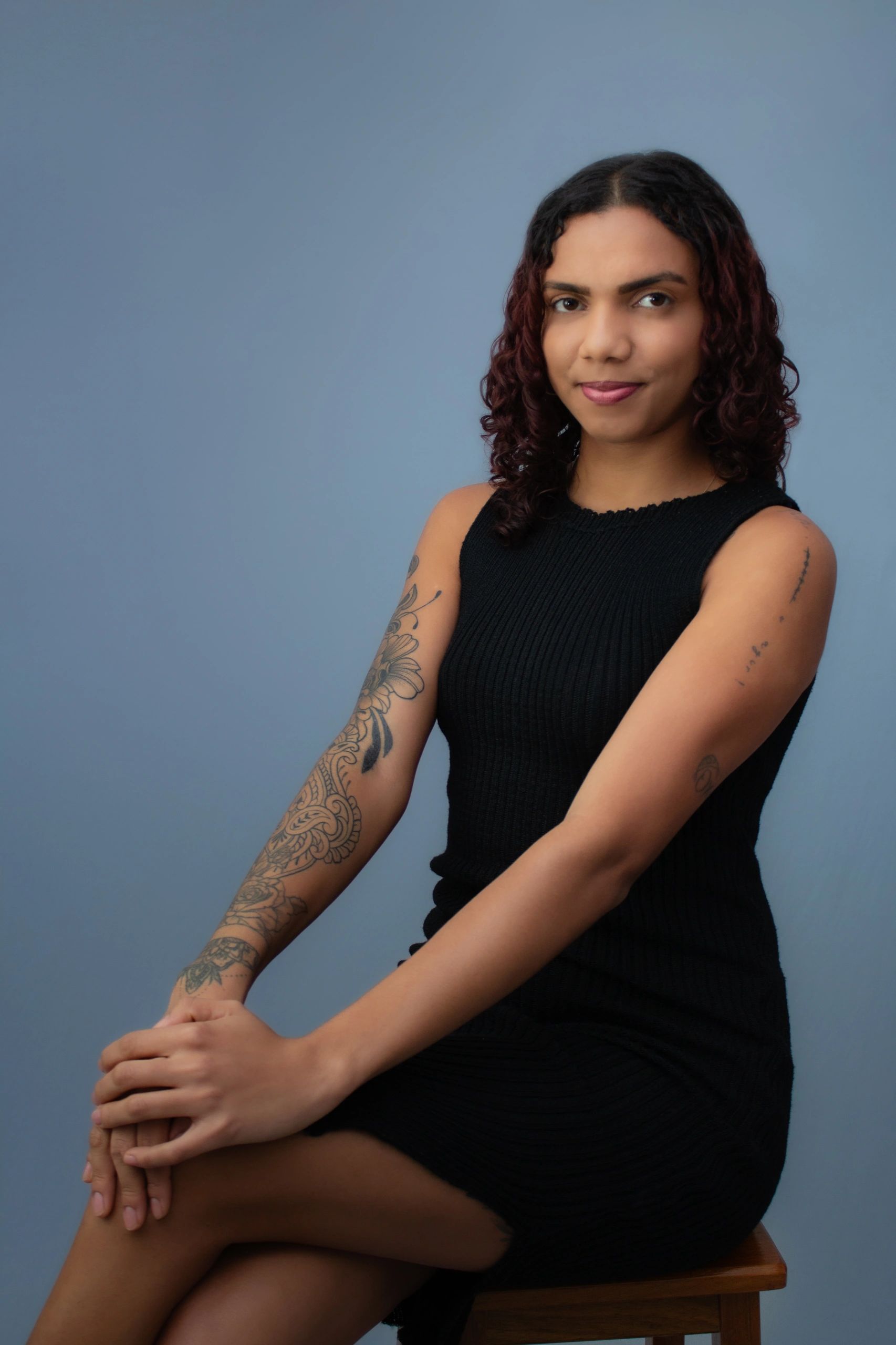 Portrait of testimonial client